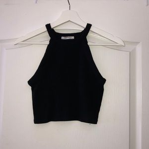 Black Zara Crop Top